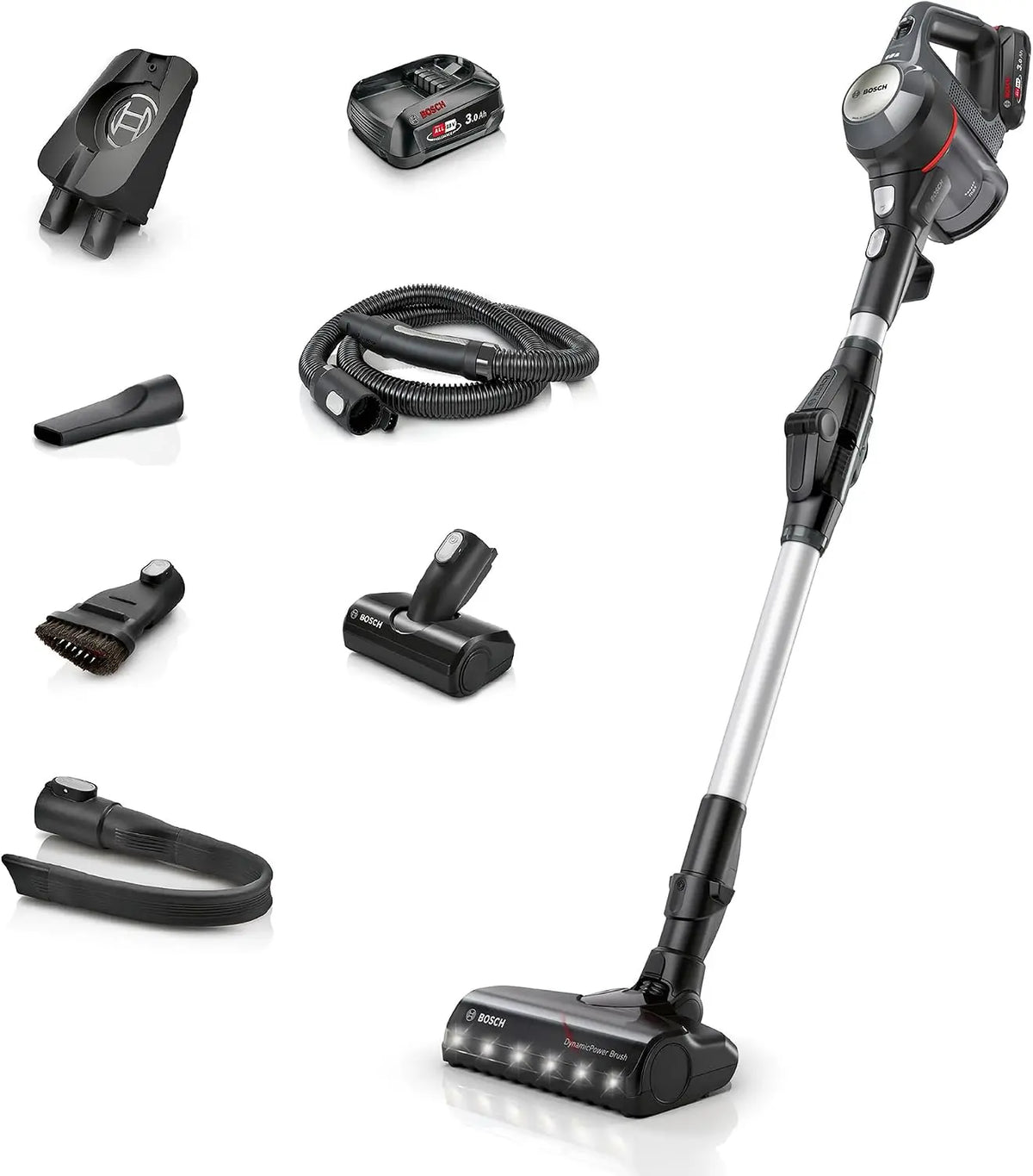 Aspirapolvere Bosch - colore Grigio - multifunzione, senza fili