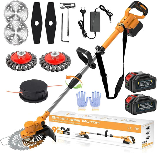 Batteria ricaricabile Decespugliatore - colore Arancione - multifunzione - 21V, 4,0Ah