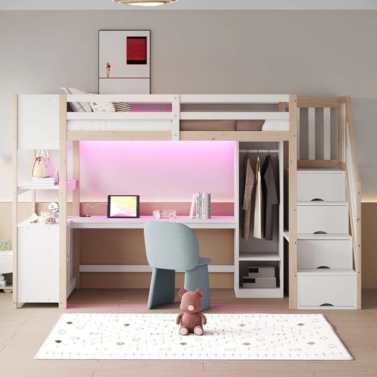 Letto - a LED - 200 cm