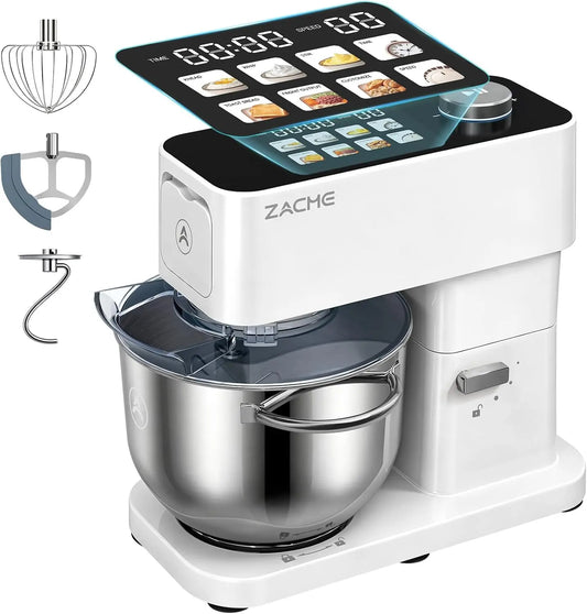 Robot da cucina ZACME - colore Argento - silenzioso - 1200W, 5,2 L