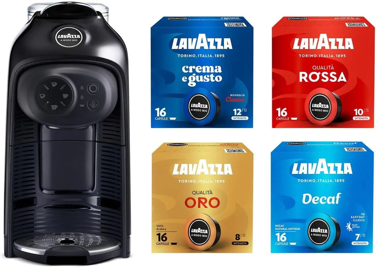 Macchina da caffè Lavazza - colore Nero - silenzioso - 1500 W, 240 V, 1.1 Litri