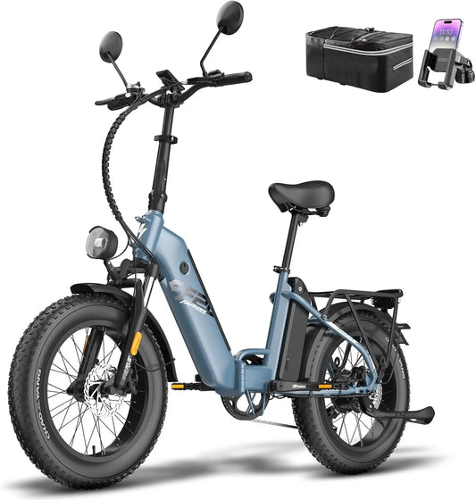 Bicicletta elettrica Fafrees - pieghevole - 20,4 Ah, 24 Ah, 26,8 Ah
