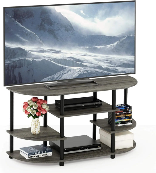 Televisore Furinno - colore Nero/Grigio - portatile - 57.79 cm
