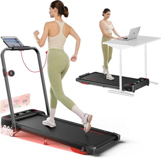 Tapis roulant Tapis - con display digitale, a LED, silenzioso - 12 km/h