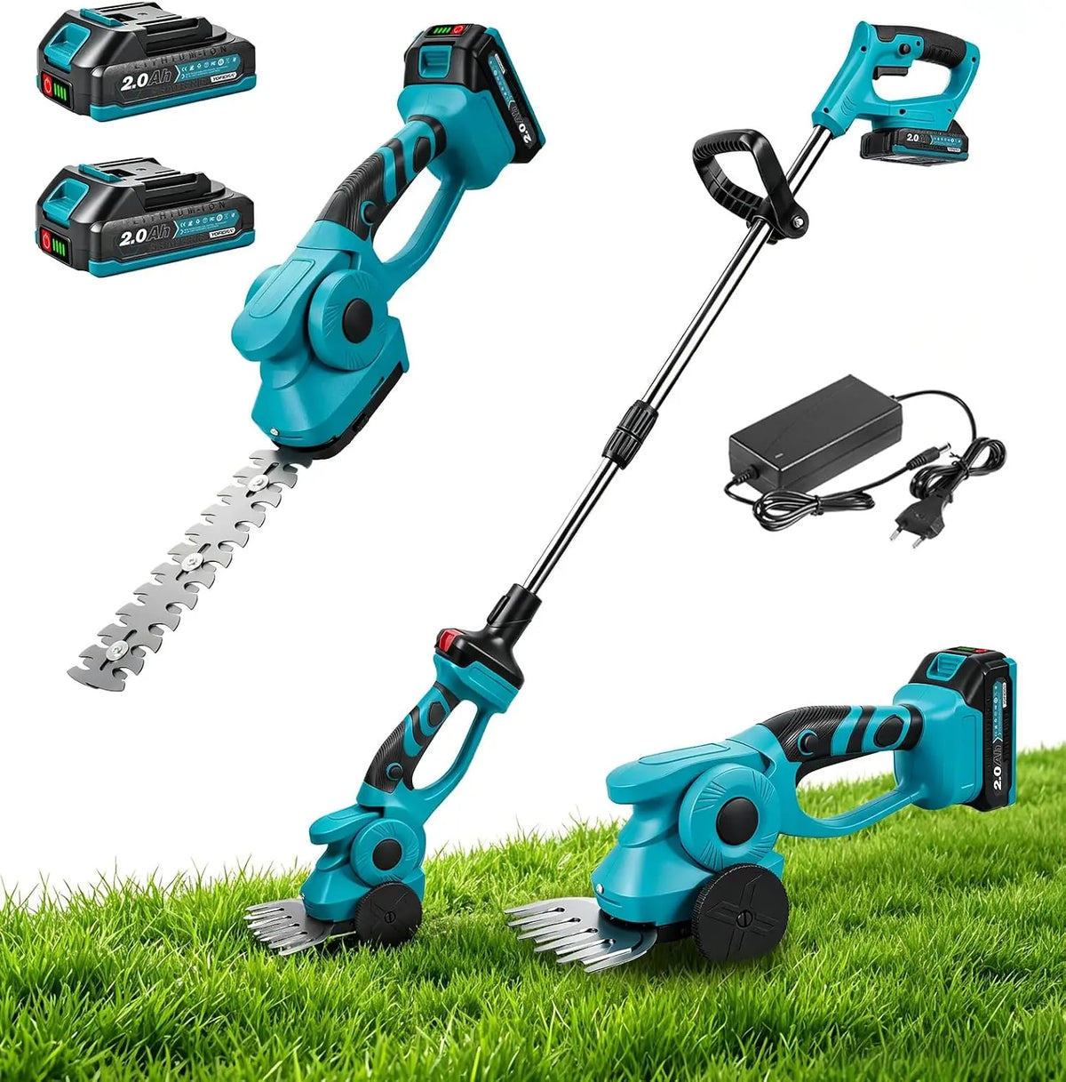 Batteria ricaricabile Tagliasiepi - multifunzione - 400W, 220mm, 130mm