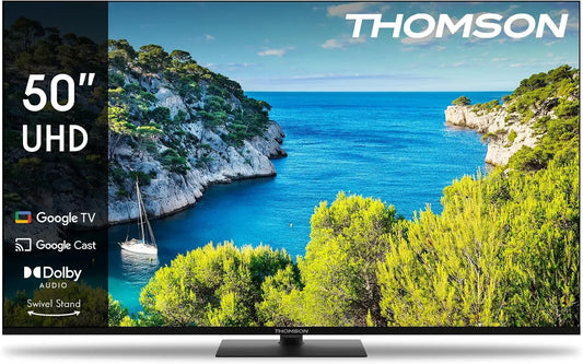 Televisore Thomson 50 - con Wi-Fi, con Bluetooth, con controllo intelligente - 50 Pollici, 127cm