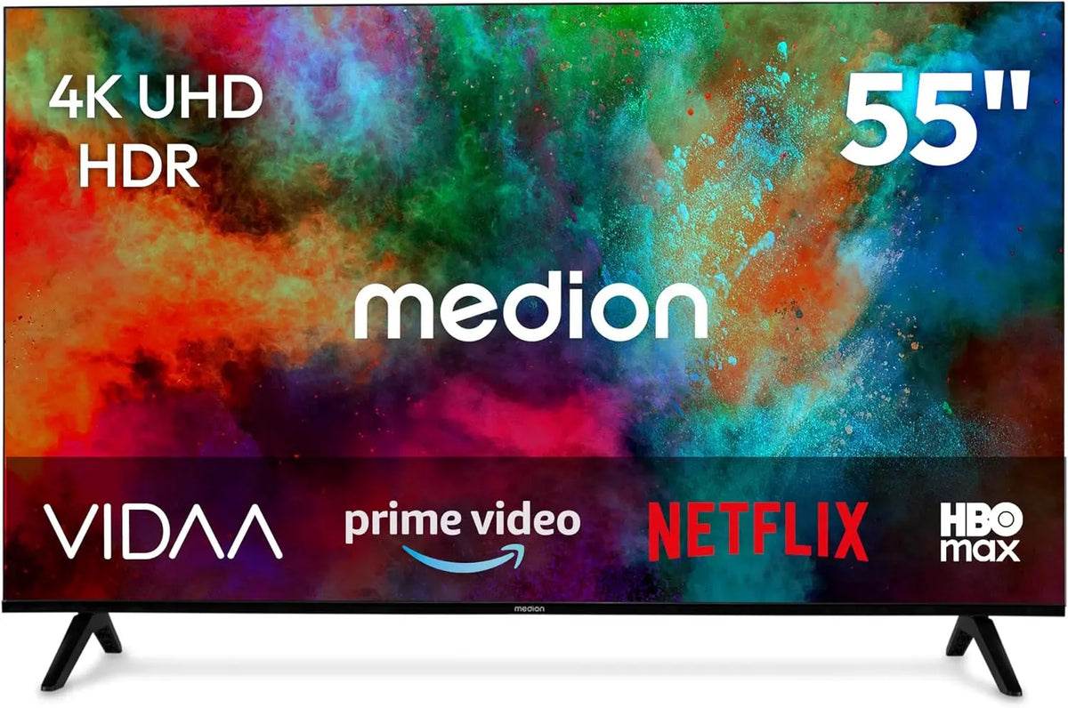 Televisore MEDION 138.8 - con Bluetooth, con controllo intelligente - 138.8 cm