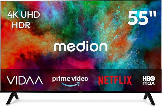 Televisore MEDION 138.8 - con Bluetooth, con controllo intelligente - 138.8 cm
