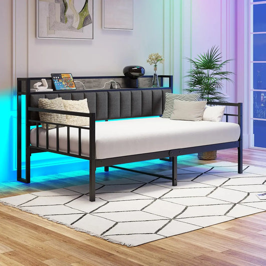 Letto - a LED - 200 cm