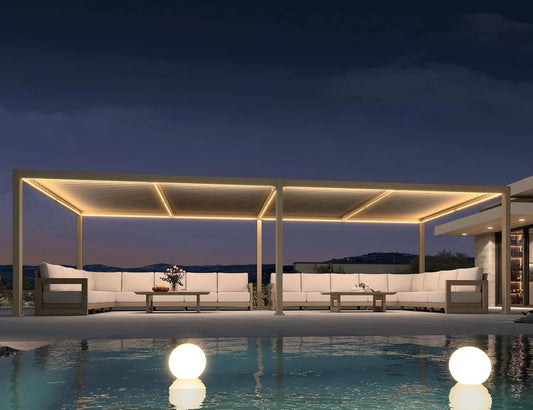 Prodotto per casa e tempo libero PURPLE LEAF - colore Viola/Beige - a LED