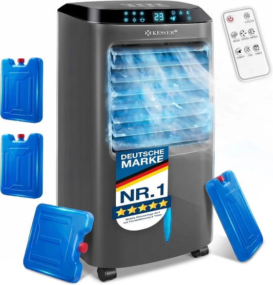 Climatizzatore portatile KESSER - con telecomando, con timer, portatile - 10 l