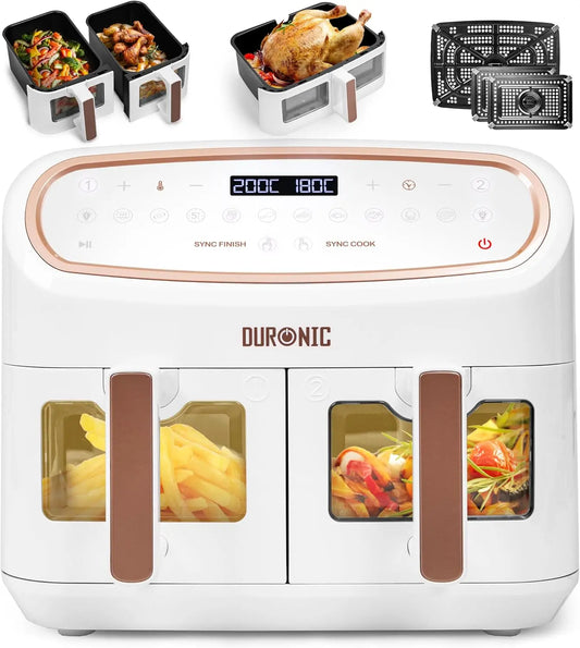 Friggitrice ad aria Duronic AF34 WE - 2400W, 10L