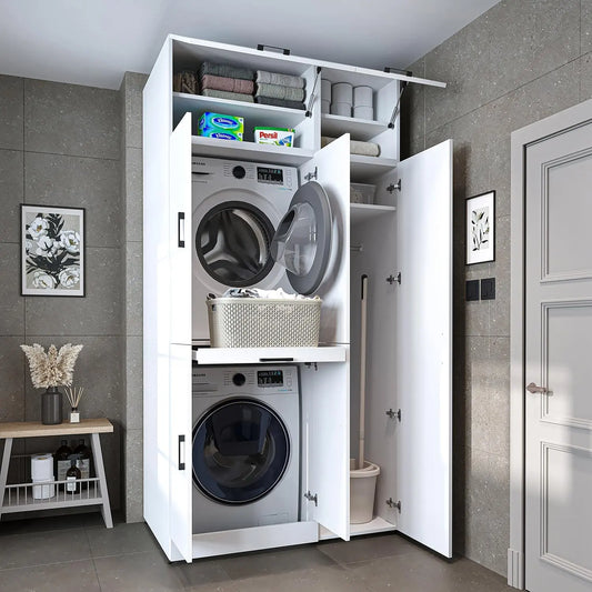 Lavatrice Roomart - colore Nero/Bianco - 230 cm