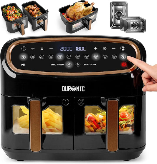 Friggitrice ad aria Duronic AF34 BG - 2400W, 10L