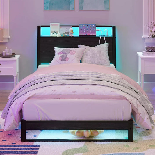 Letto - a LED - 200 cm