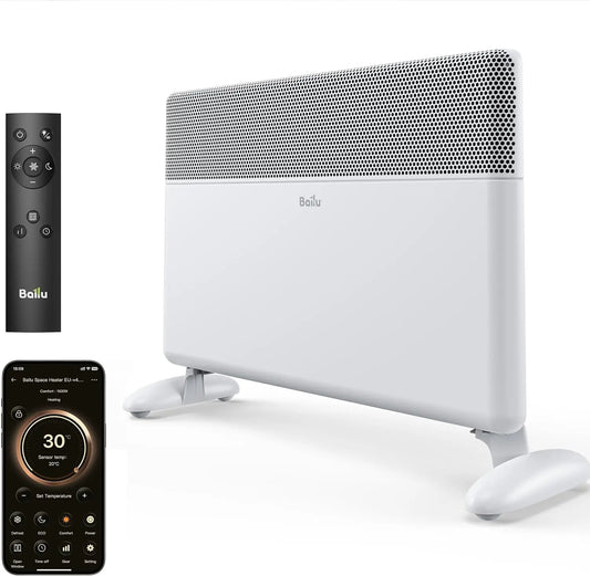 Riscaldatore elettrico Ballu - con Wi-Fi, con timer, con controllo intelligente - 2000 W