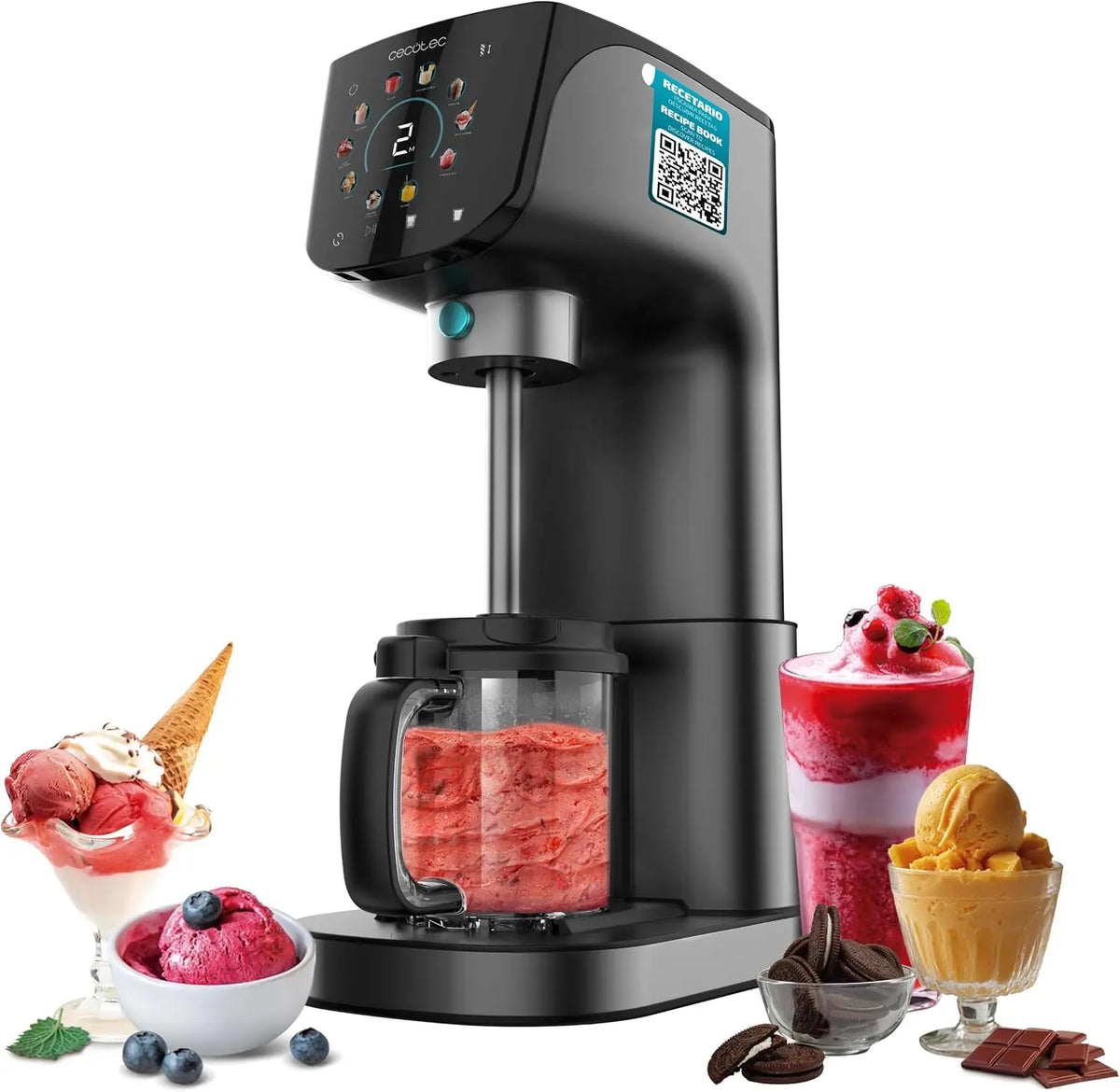 Prodotto per casa e tempo libero Cecotec - con display digitale, con controllo intelligente - 500W, 2.1L