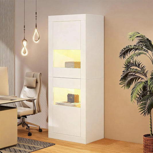 Letto Merax - a LED, regolabile - 161 cm