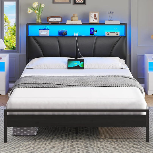 Letto Brinlawb - a LED - 200 cm