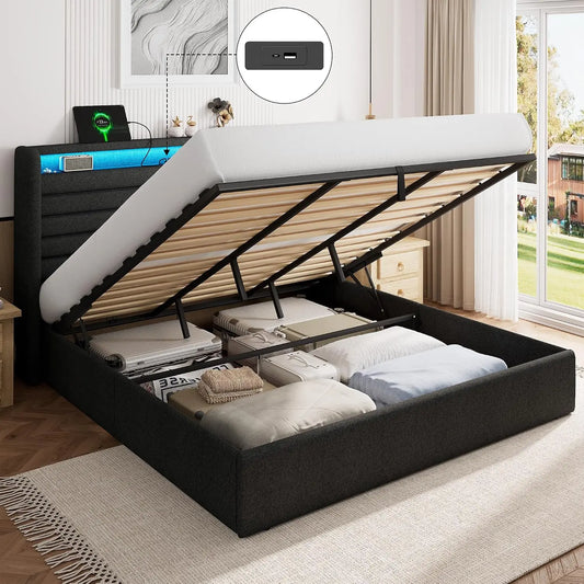 Letto FEONASE - a LED - 200 cm