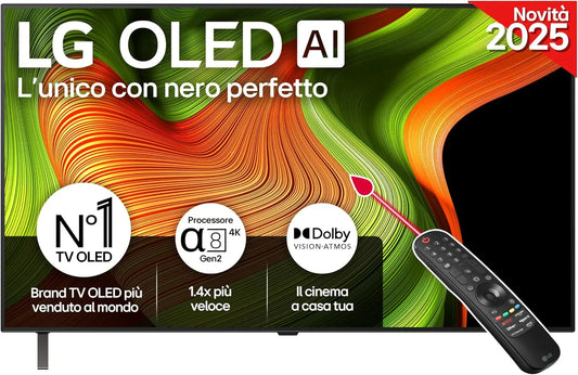 Televisore LG OLED AI - con controllo intelligente - 48 Pollici