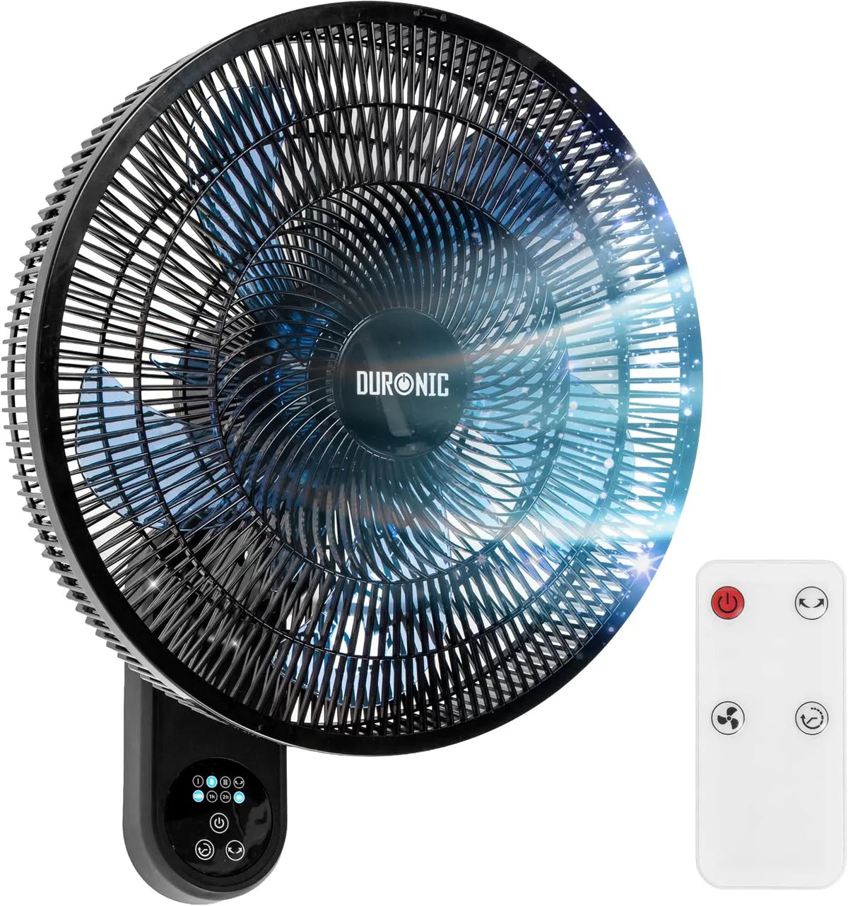 Ventilatore Duronic FN42 BK - 50W, 16 Pollici