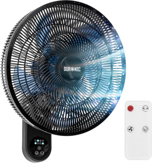Ventilatore Duronic FN42 BK - 50W, 16 Pollici